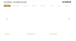 Desktop Screenshot of globalwarehouse.com.tr